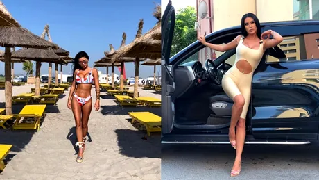 Daniela Crudu a incins spiritele in Italia. Cum s-a pozat bruneta in vacanta